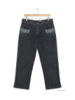 MAYFLOWER SE1103 : Pantacourt Stone Washed Stretch Confort