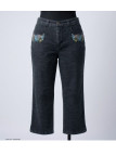 MAYFLOWER SE1103 : Pantacourt Stone Washed Stretch Confort