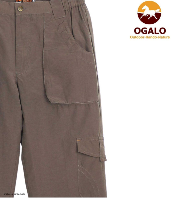 OGALO Rando - Pantacourt femme robuste et confortable
