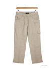 MAYFLOWER MANDICA1 - Pantacourt 100% Coton Beige Multi-poches