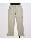 MAYFLOWER MANDICA1 - Pantacourt 100% Coton Beige Multi-poches
