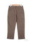 MAYFLOWER MANDICA2 - Pantacourt 100% Coton Marron Noisette