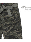 MAYFLOWER MELBA1 - Pantacourt Femme Coton Camouflage Kaki