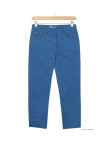 Pantacourt STRETCH Femme Bleu Indigo - Coton Extensible