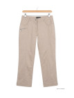 Pantacourt STRETCH Femme Beige - Coton & Zip Fantaisie