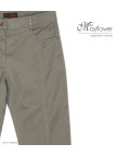 MAYFLOWER MONICA2 - Pantacourt Femme Kaki Coton Stretch
