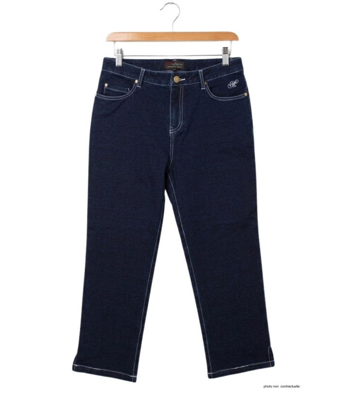 MAYFLOWER SAFRAN1 - Pantacourt femme stretch & confortable