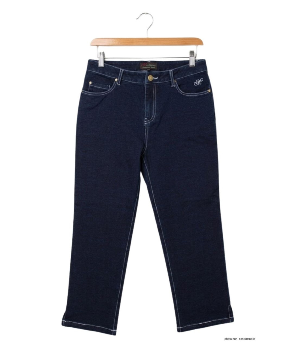 MAYFLOWER SAFRAN1 - Pantacourt femme stretch & confortable