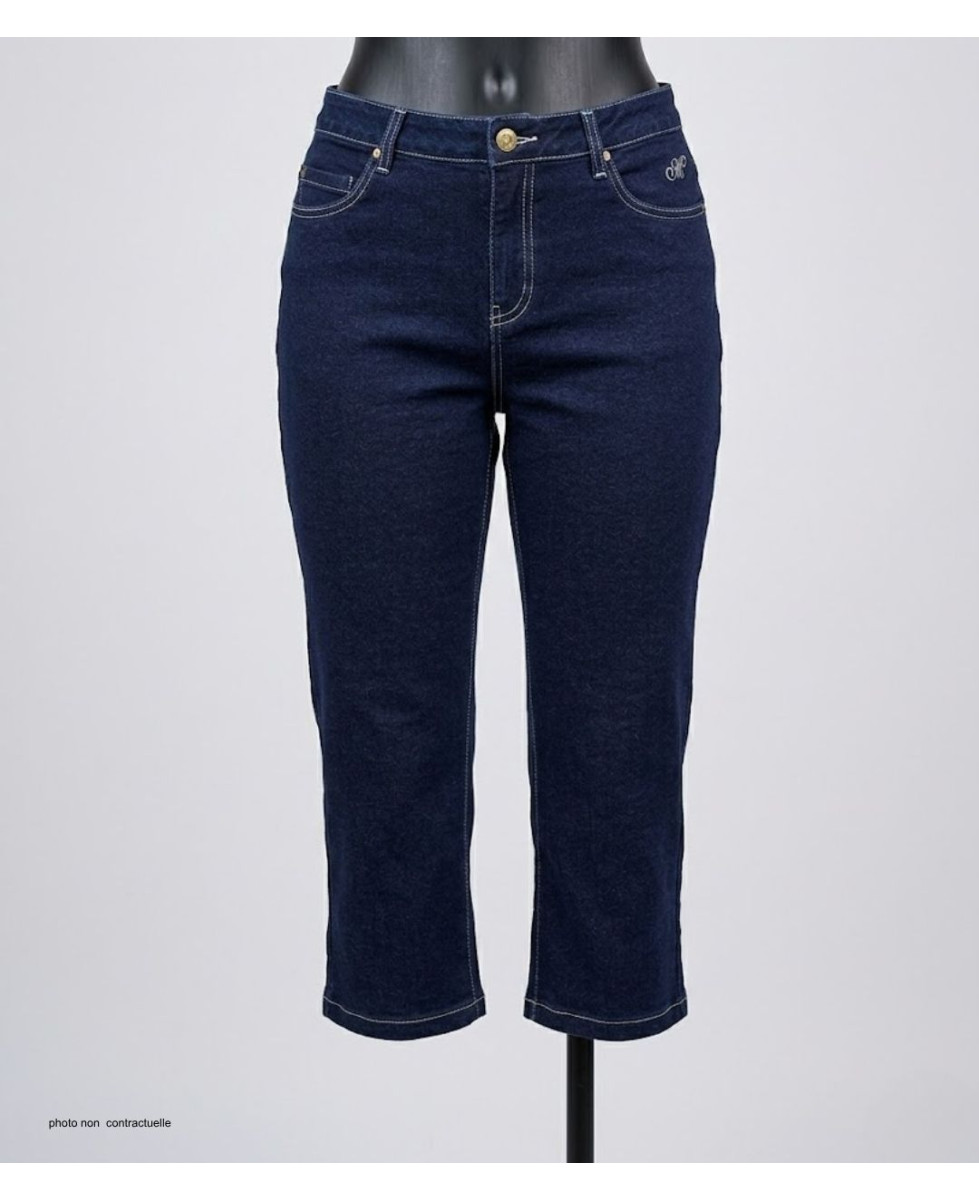 MAYFLOWER SAFRAN1 - Pantacourt femme stretch & confortable