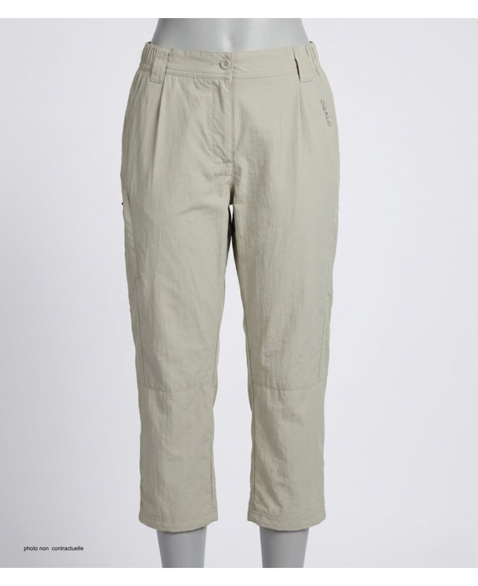 Pantacourt Femme OGALO 111182U002 Beige : Confort & Nylon
