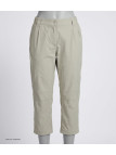 Pantacourt Femme OGALO 111182U002 Beige : Confort & Nylon