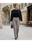 Mayflower SE1087 - Pantalon Gris Perle Extensible Confort