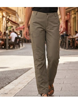 Pantalon réglable Ogalo modèle 111183U001 coloris noisette en nylon.