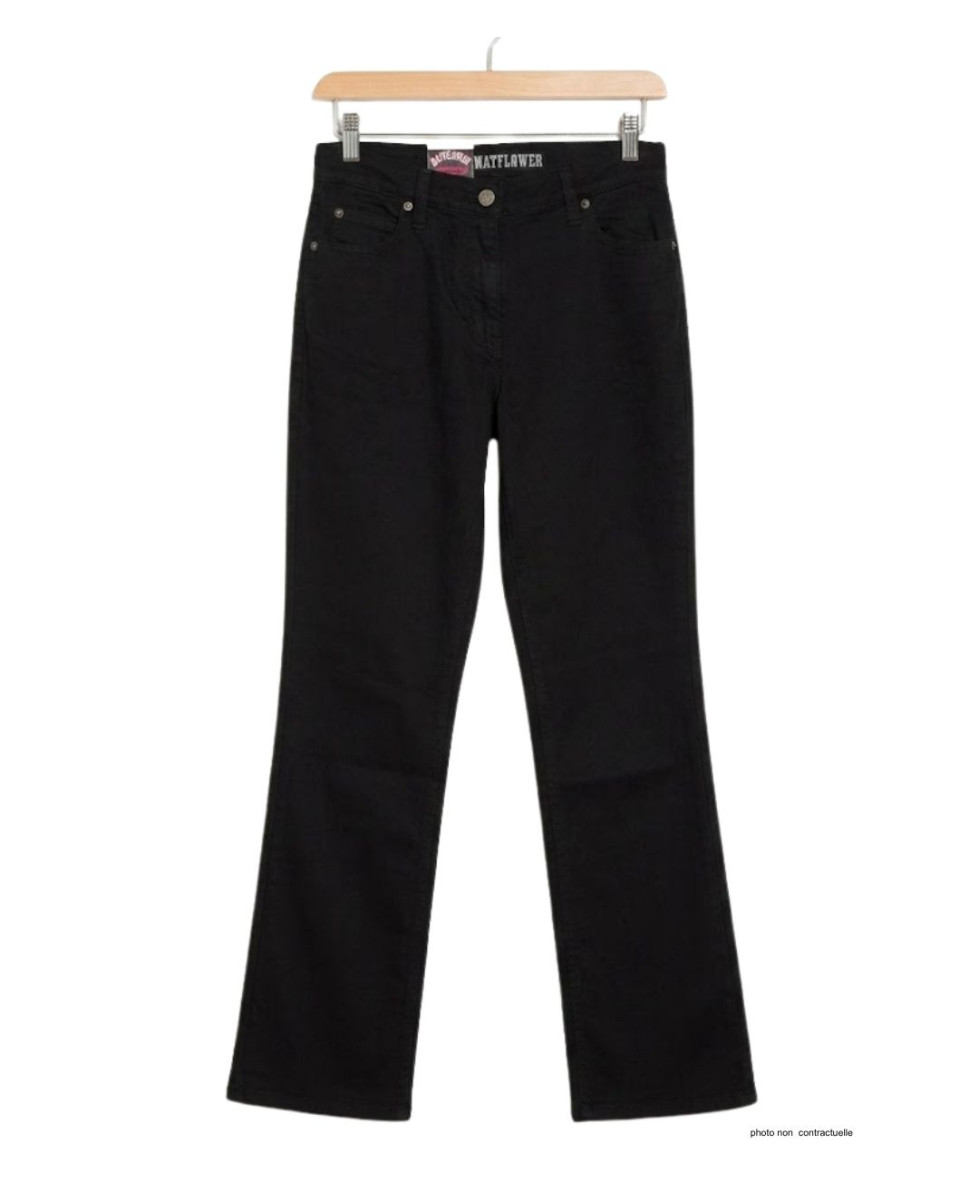 Pantalon Mayflower M957 Noir - Toile Gabardine Stretch Confort