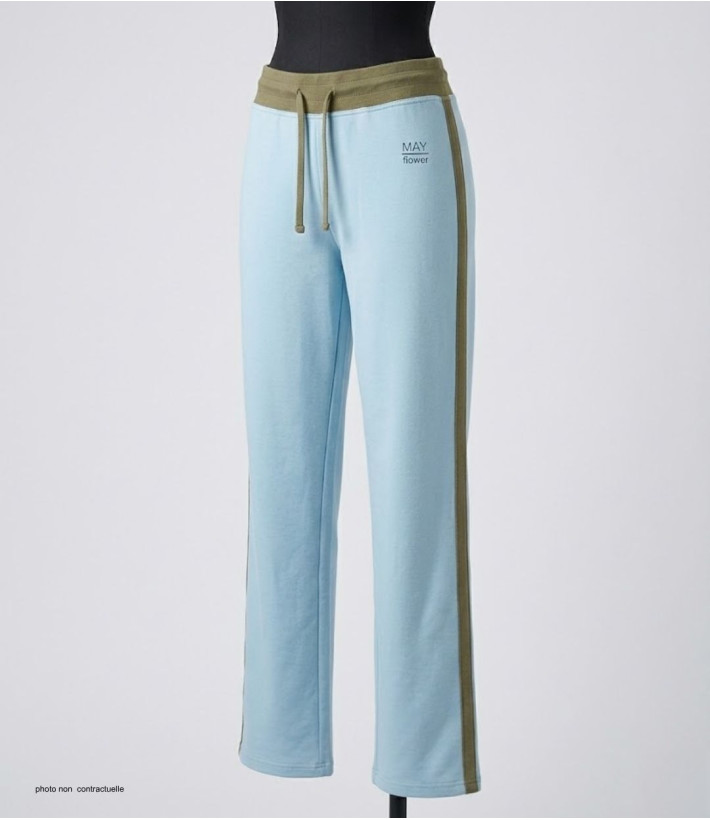 Pantalon Sport Mayflower SE8008 Bleu/Kaki - Stretch & Confort