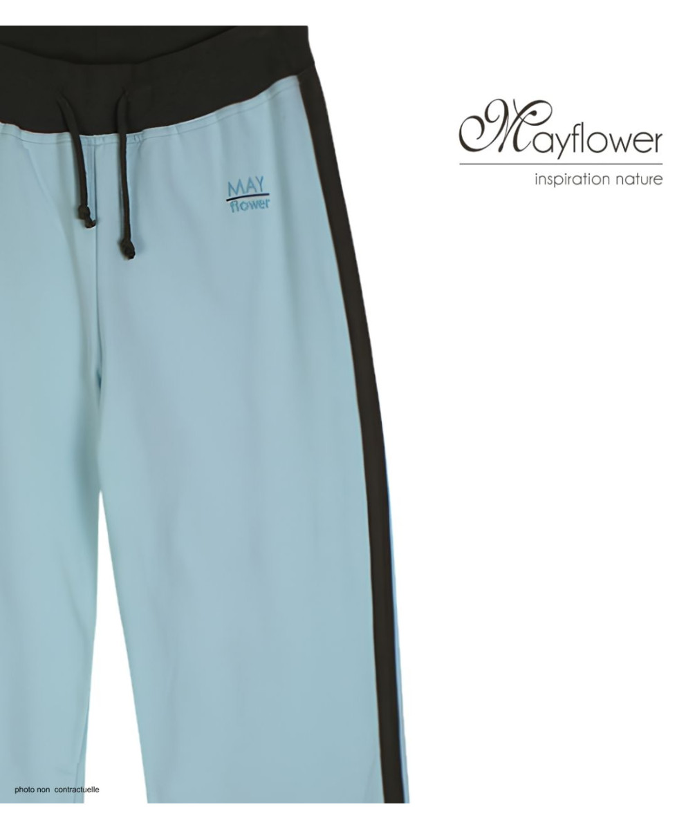 Pantalon Sport Mayflower SE8008 Bleu/Kaki - Stretch & Confort