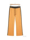 MAYFLOWER SE8008 - Pantalon Sport Femme Stretch Orange/Kaki