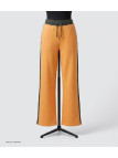 MAYFLOWER SE8008 - Pantalon Sport Femme Stretch Orange/Kaki