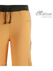 MAYFLOWER SE8008 - Pantalon Sport Femme Stretch Orange/Kaki