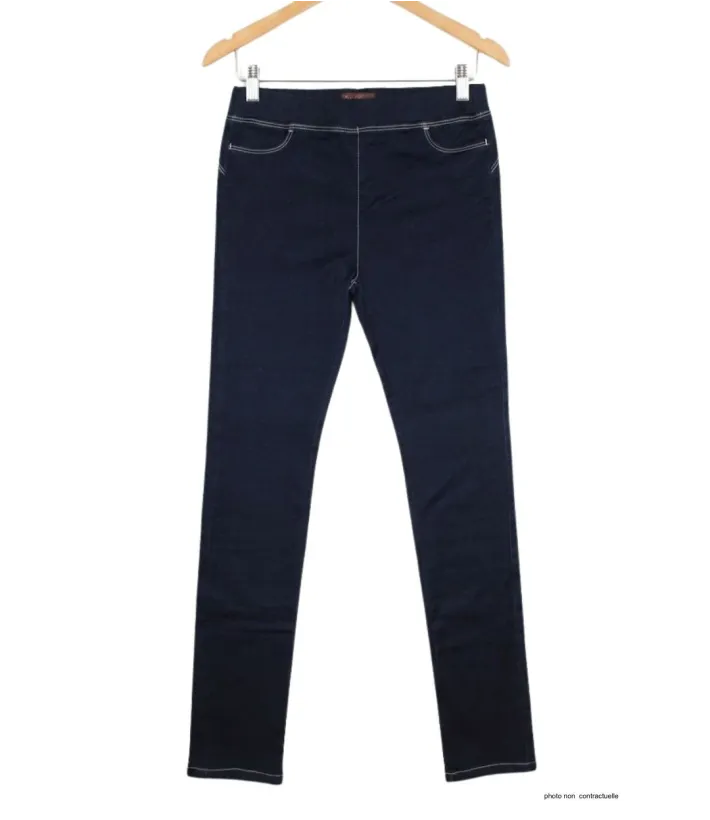 MAYFLOWER CELIB1 - Pantalon Slim Ultra-Stretch Taille Haute