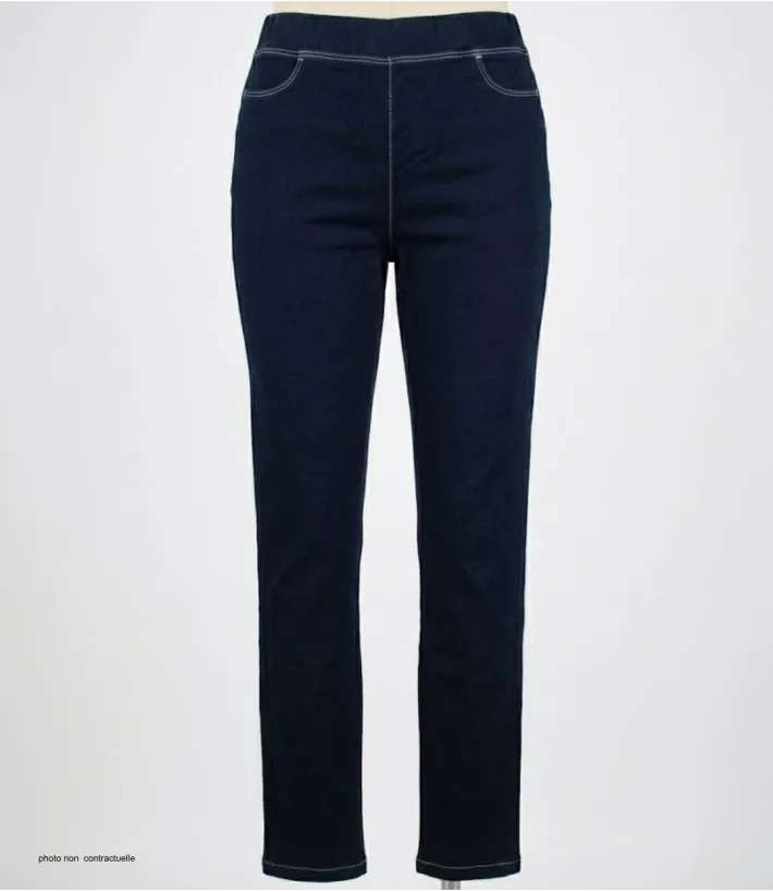 MAYFLOWER CELIB1 - Pantalon Slim Ultra-Stretch Taille Haute