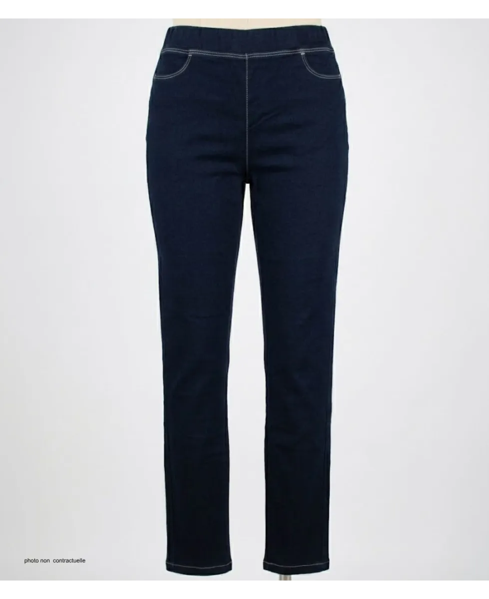 MAYFLOWER CELIB1 - Pantalon Slim Ultra-Stretch Taille Haute