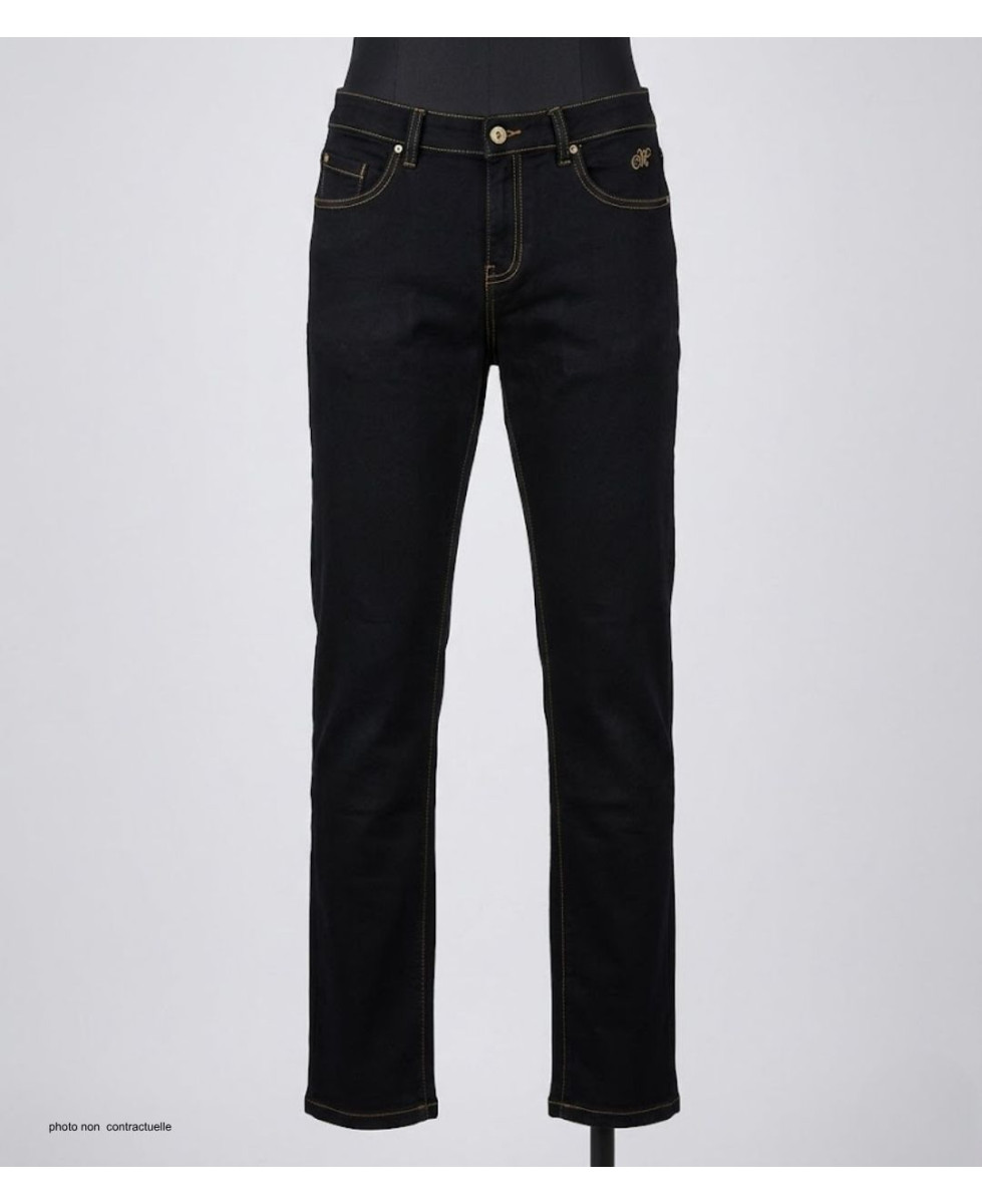 MAYFLOWER CLAUDIA1BV - Pantalon femme Ultra Stretch Noir Confort