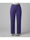 MAYFLOWER CLAUDIA2 - Pantalon femme Bleu Stone Ultra Stretch