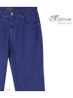 MAYFLOWER CLAUDIA2 - Pantalon femme Bleu Stone Ultra Stretch