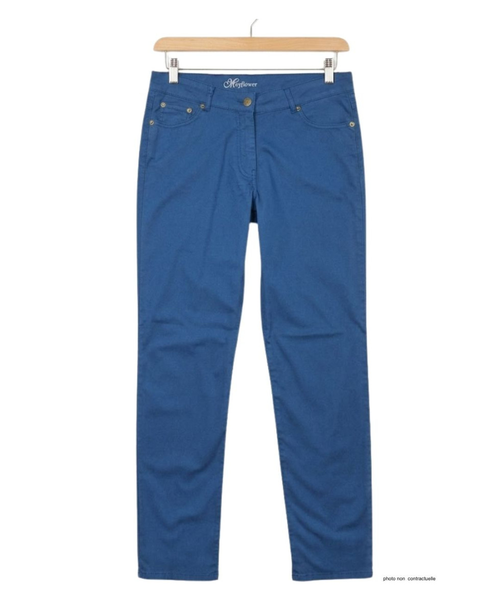MAYFLOWER FLORA3 - Pantalon Toile Femme Stretch & Confort