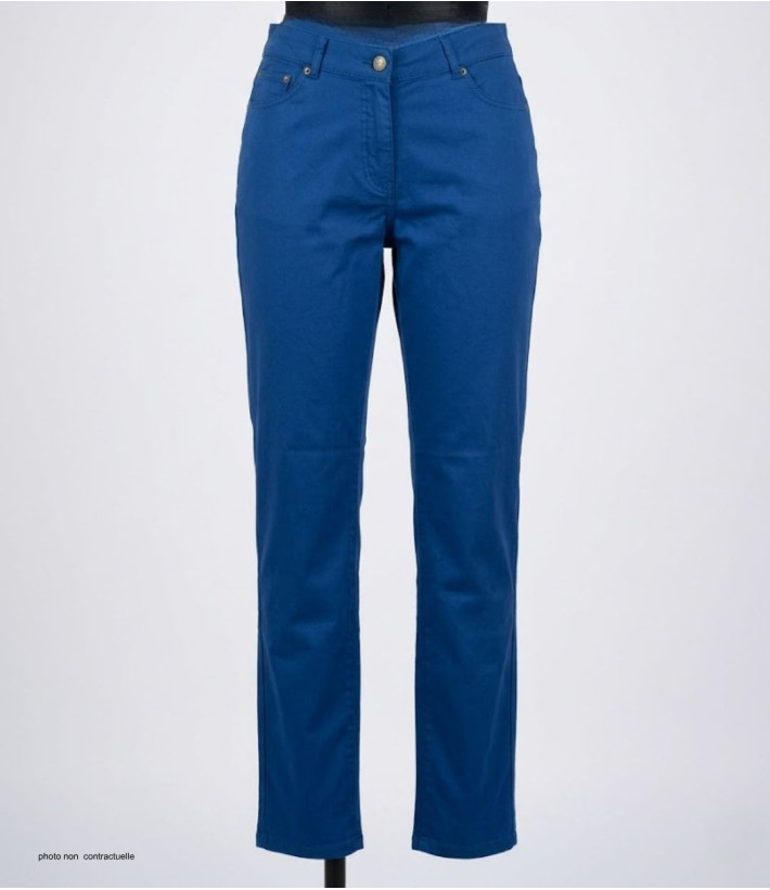 MAYFLOWER FLORA3 - Pantalon Toile Femme Stretch & Confort