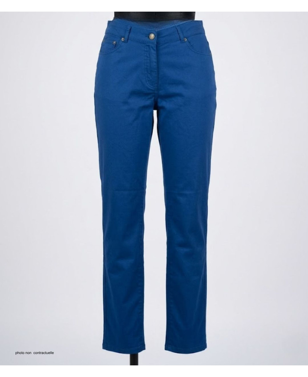 MAYFLOWER FLORA3 - Pantalon Toile Femme Stretch & Confort