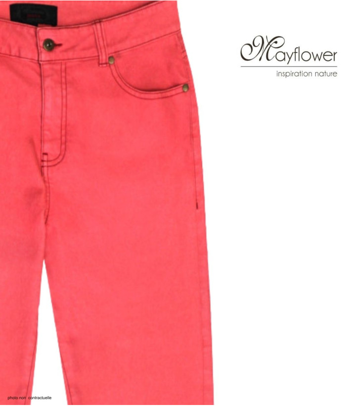 MAYFLOWER PANTF3002A - Pantalon Corail Ultra-Stretch Femme