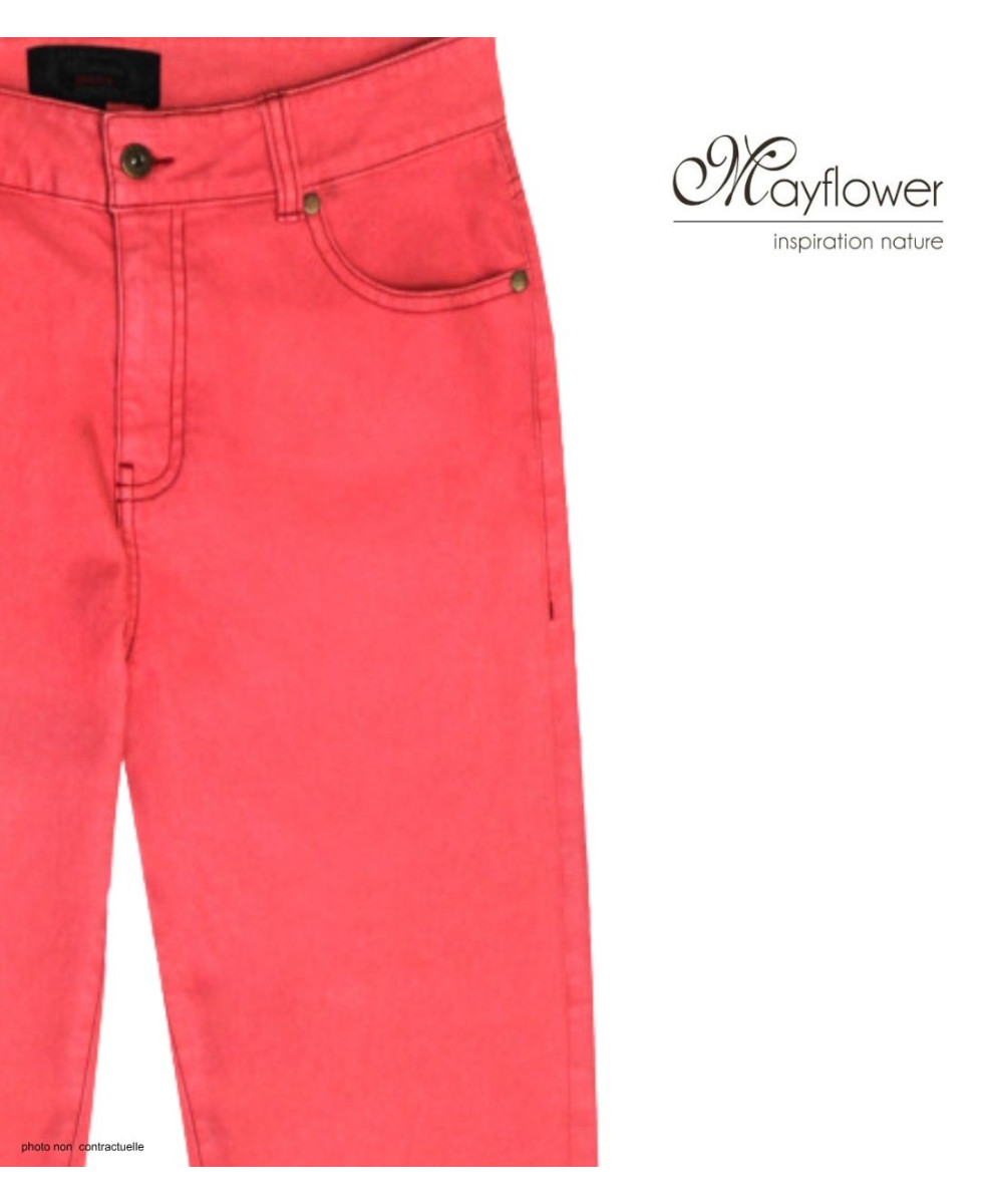 MAYFLOWER PANTF3002A - Pantalon Corail Ultra-Stretch Femme