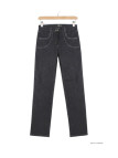 MAYFLOWER SE1111J - Pantalon Extensible Bleu Denim Femme