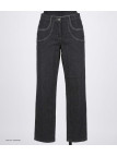 MAYFLOWER SE1111J - Pantalon Extensible Bleu Denim Femme