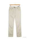 MAYFLOWER VICTORIA1 - Pantalon Femme Beige Stretch et Chic