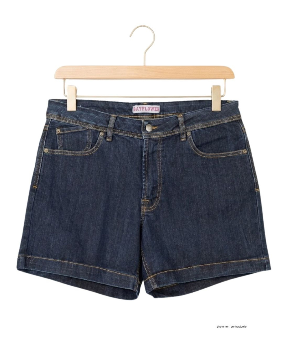 MAYFLOWER SE0074 - Short Jean Stretch | Look Denim Confort