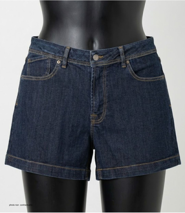 MAYFLOWER SE0074 - Short Jean Stretch | Look Denim Confort