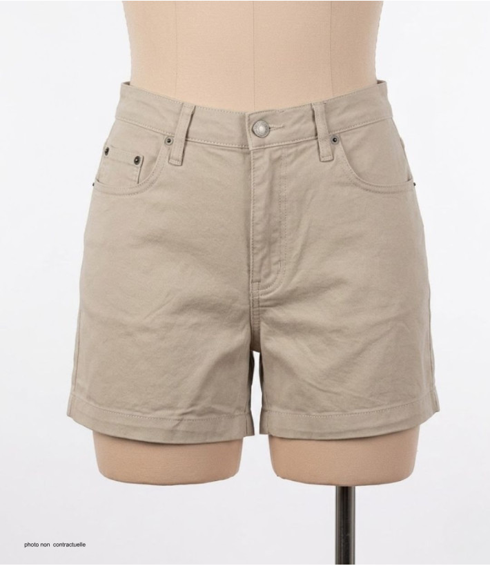 MAYFLOWER SE0340 - Short Sable Stretch | Chic & Confort Été