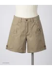 Short beige MAYFLOWER MARK2 en coton doux et confortable