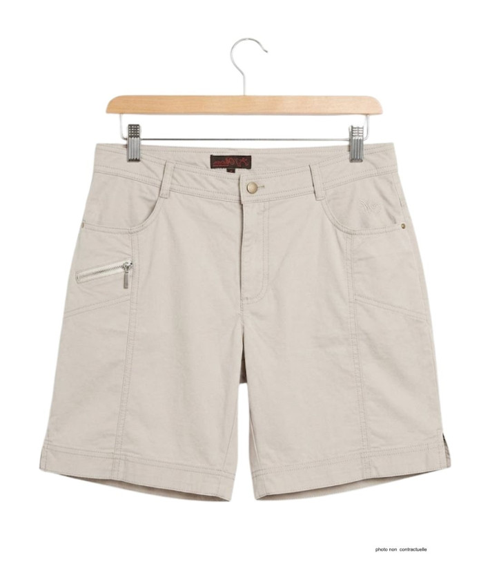 MAYFLOWER MIRZA1 : Short en Tissu Extensible et Stretch Confort