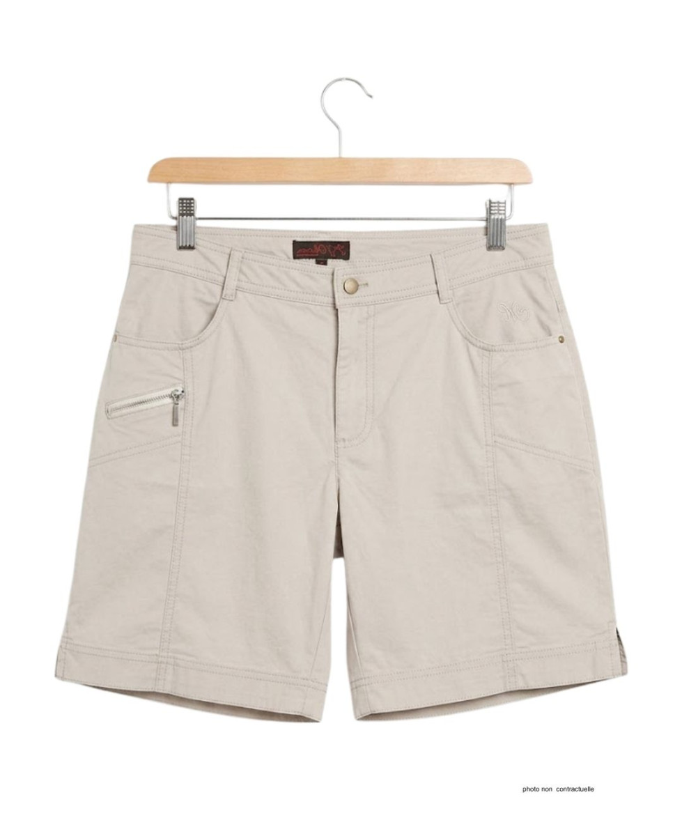 MAYFLOWER MIRZA1 : Short en Tissu Extensible et Stretch Confort