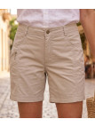 Short d'été en tissu extensible stretch pour femme de la marque MAYFLOWER modèle MIRZA1 offrant confort et aisance de mouvement.