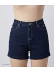 MAYFLOWER SAMARA1 : Short en Tissu Extensible Stretch Femme