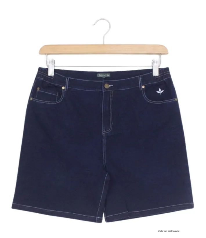 AXONE SAXO1 : Short Grandes Tailles en Tissu Extensible