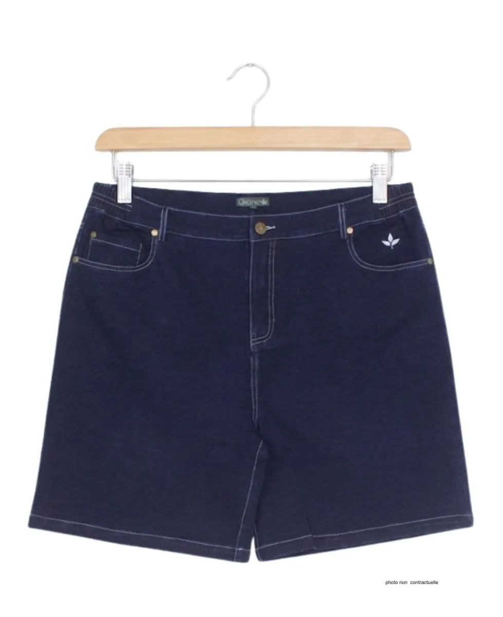 AXONE SAXO1 : Short Grandes Tailles en Tissu Extensible