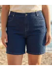 AXONE SAXO1 : Short Grandes Tailles en Tissu Extensible