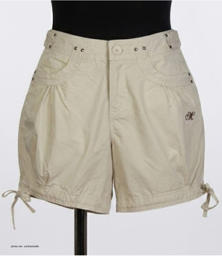 Mode Directe SE1163S : Short en coton sable confortable