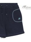 Short molleton femme MAYFLOWER SE9039M bleu marine confort